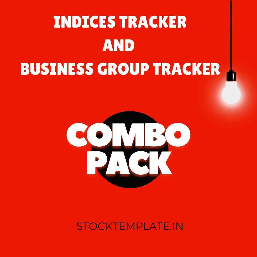 COMBO PACK- INDICES TRACKER AND BUSINESS GROUP TRACKER » stocktemplate.in